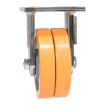 5X2 Polyurethane Sirius Dual Rigid Caster