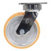 6X2 Polyurethane Sirius Dual Swivel Caster