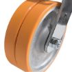 6X2 Polyurethane Sirius Dual Swivel Caster