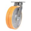 8X2 Polyurethane Sirius Dual Swivel Caster