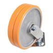 8X2 Polyurethane Sirius Dual Swivel Caster
