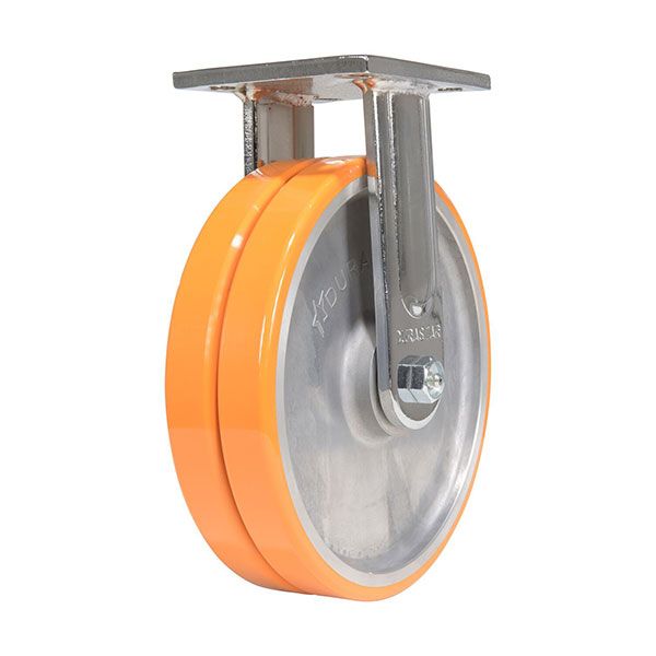 8X2 Polyurethane Sirius Dual Swivel Caster