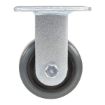 4X2 Rubber Rigid Caster