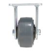 4X2 Rubber Rigid Caster