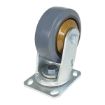 5X2 Rubber Swivel Caster