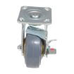5X2 Rubber Swivel Caster W/Brake
