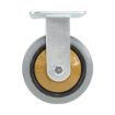 6X2 Rubber Rigid Caster