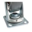 6X2 Rubber Swivel Caster W/Brake