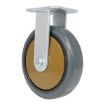 8X2 Rubber Rigid Caster