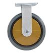 8X2 Rubber Rigid Caster