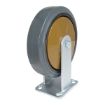 8X2 Rubber Rigid Caster