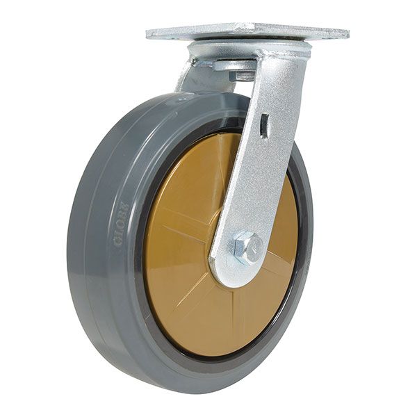 8X2 Rubber Swivel Caster