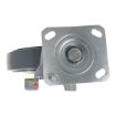 8X2 Rubber Swivel Caster W/Brake