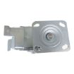 8X2 Rubber Swivel Caster W/Total Brake