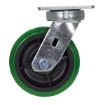 Caster, 6 X 2 High-Tech Non-Marking Polyurethane, Swivel