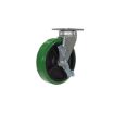 Caster, 8 X 2 High-Tech Non-Marking Polyurethane, Swiv W/Brk
