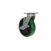 Caster, 8 X 2 High-Tech Non-Marking Polyurethane, Swiv W/Brk