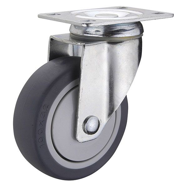 Caster, 5X1-1/4 Tpr, Swivel
