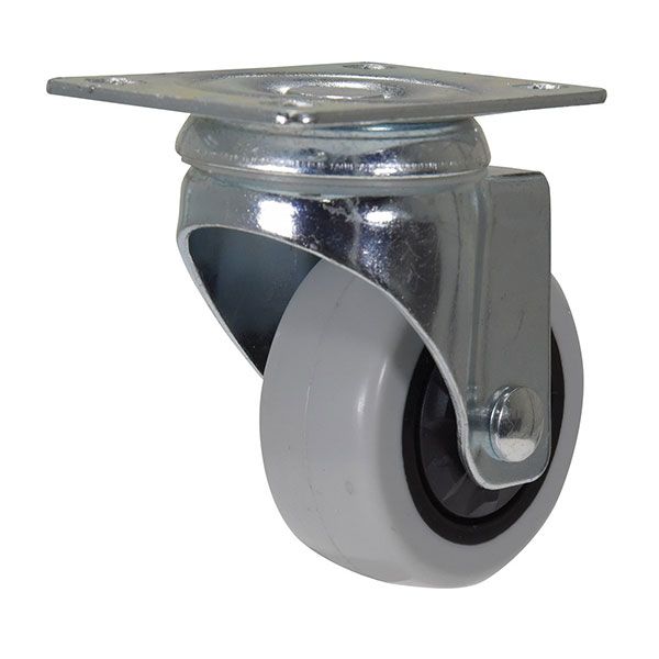 Caster, 3X1-1/4 Poly, Swivel