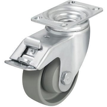 Caster, 4X1-7/16 Nylon,Swivel W/Total Brake, P/N: CST-AL-4X1NY-SWTB Caster, 4X1-7/16 Nylon,Swivel W/Total Brake