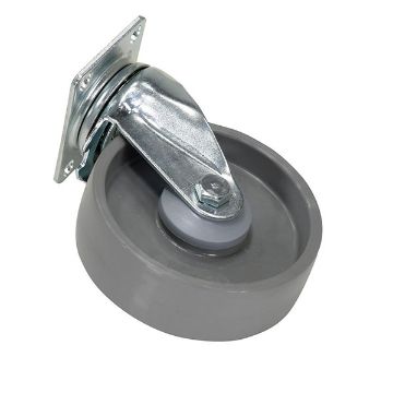 Caster, 5X1-9/16 Nylon, Swivel, P/N: CST-AL-5X2NY-S Caster, 5X1-9/16 Nylon, Swivel