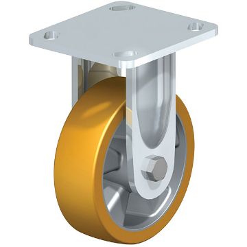 Caster, 5X1-9/16 Poly, Rigid, P/N: CST-ALH-5X2EX-R Caster, 5X1-9/16 Poly, Rigid