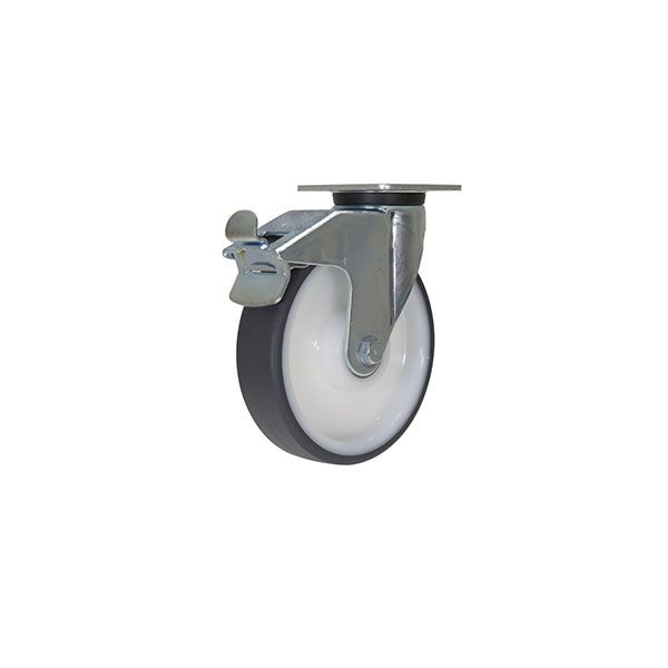 Caster, 8X2 Poly, Swivel W/Total Brake