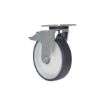 Caster, 8X2 Poly, Swivel W/Total Brake