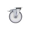 Caster, 8X2 Poly, Swivel W/Total Brake