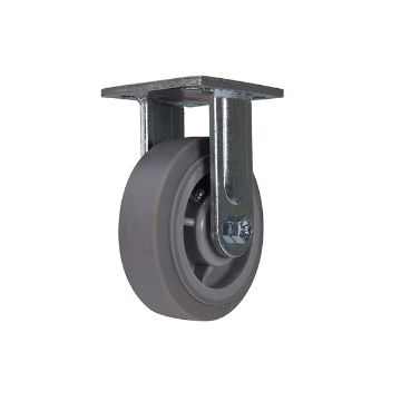 Caster, 6 X 2 Duratek Tpr, Rigid, P/N: CST-FC47-6X2DK-R Caster, 6 X 2 Duratek Tpr, Rigid