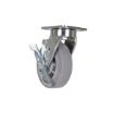 Caster, 6 X 2 Duratek Tpr, Swivel W/Brake