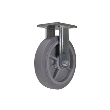 Caster, 8 X 2 Duratek Tpr, Rigid, P/N: CST-FC47-8X2DK-R Caster, 8 X 2 Duratek Tpr, Rigid