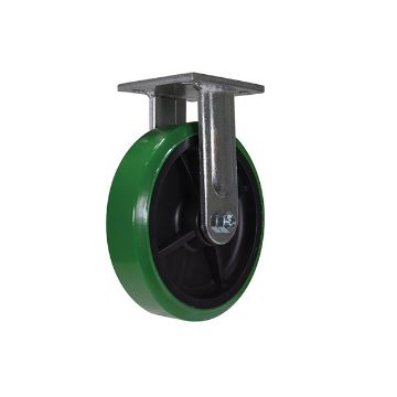 Caster, 8 X 2 Sirius Pu, Rigid, P/N: CST-FC47-8X2SI-R Caster, 8 X 2 Sirius Pu, Rigid