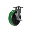 Caster, 8 X 2 Sirius Pu, Swivel W/Brake