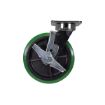 Caster, 8 X 2 Sirius Pu, Swivel W/Brake