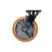 Caster, 8 X 2 Sirius Pu, Swivel W/Brake