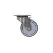Caster, 5X1-1/4 Poly, Swivel  Stainless Steel Caster