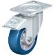 Caster, 6X2 Poly, Swivel W/Total Brake, P/N: CST-ALH-6X2BESO-SWTB Caster, 6X2 Poly, Swivel W/Total Brake