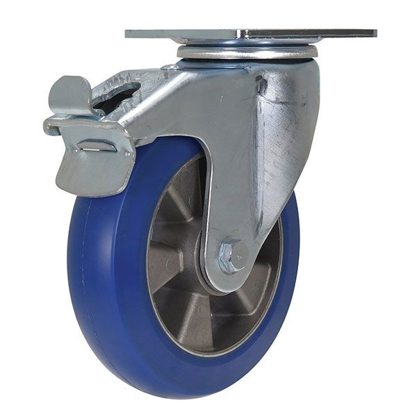 Caster, 8X2 Poly, Swivel W/Brake