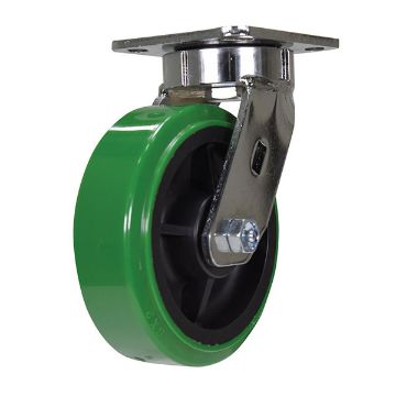 Caster, 6 X 2 Duratough Ptu, Swivel, P/N: CST-FC47-6X2DT-S Caster, 6 X 2 Duratough Ptu, Swivel