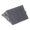 Laminated Rubber Wheel Chocks with Grips 7.5" height
