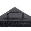 Laminated Rubber Wheel Chocks with Grips 7.5" height