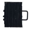Rubber Wheel Chock Laminated - 8" H