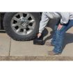 Rubber Wheel Chock Laminated - 8" H