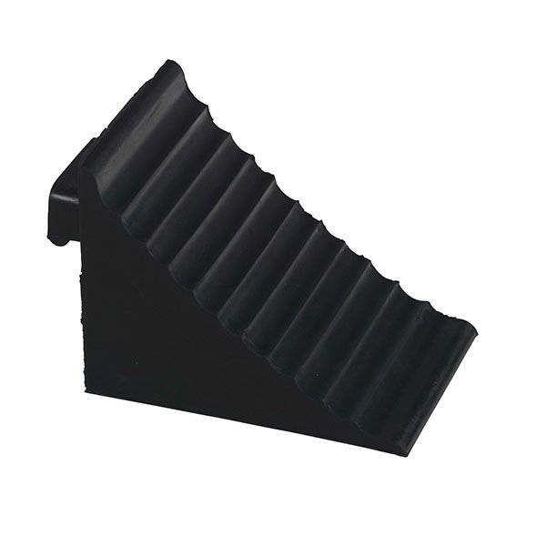 Wheel Chock with Rubber Handle 10"