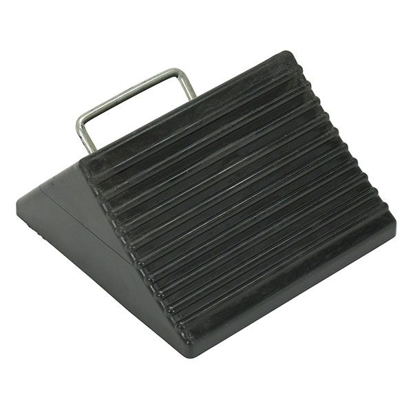 Mini Rubber Wheel Chock 4" H