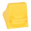 Polyethylene Wheel Chock 5-1/2 In. x 12 In. x 17-1/2 In. 7,000 Lb. Capacity Yellow