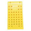 Plastic Large Wheel Chock 18-1/2 In. x 7-1/4 In. x 9 In. Yellow