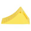 Plastic Large Wheel Chock 18-1/2 In. x 7-1/4 In. x 9 In. Yellow
