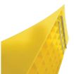 Plastic Large Wheel Chock 18-1/2 In. x 7-1/4 In. x 9 In. Yellow